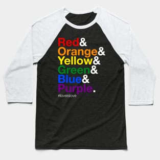GAY PRIDE LGBTQ PRIDE Baseball T-Shirt